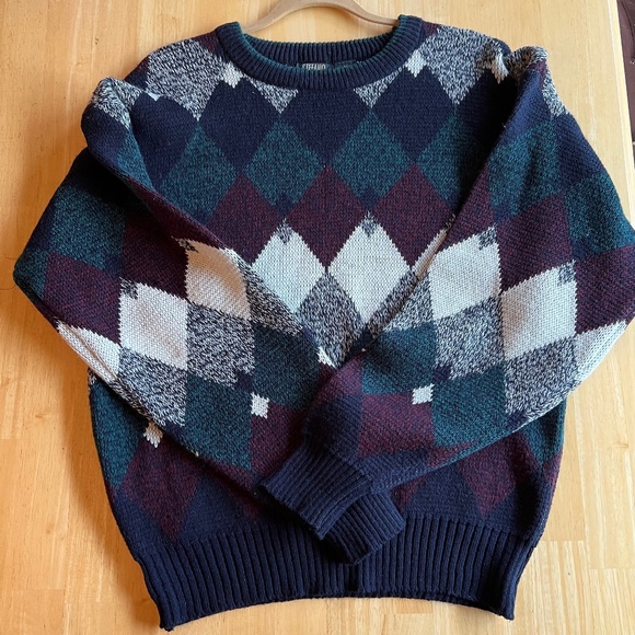 Stefano Man Other - SOLD Vintage Stefano Man 100% acrylic sweater men’s medium EUC